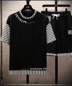New Mesh Fabrics Short Pant & T-shirt Combo Set