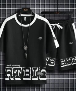 New Mesh Fabrics Short Pant & T-shirt Combo Set