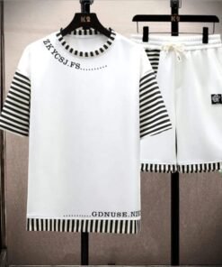New Mesh Fabrics Short Pant & T-shirt Combo Set