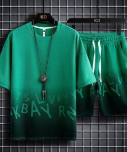 New Mesh Fabrics Short Pant & T-shirt Combo Set