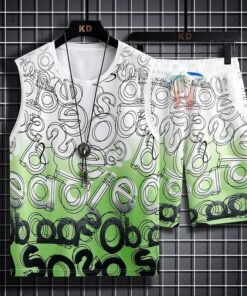 New Mesh Fabrics Short Pant & T-shirt Combo Set