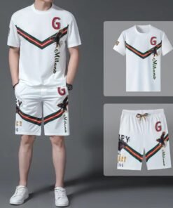 New Mesh Fabrics Short Pant & T-shirt Combo Set