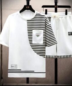 New Mesh Fabrics Short Pant & T-shirt Combo Set