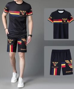 New Mesh Fabrics Short Pant & T-shirt Combo Set