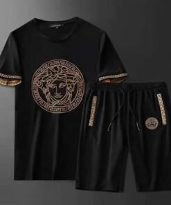 New Mesh Fabrics Short Pant & T-shirt Combo Set