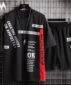 New Mesh Fabrics Short Pant & T-shirt Combo Set