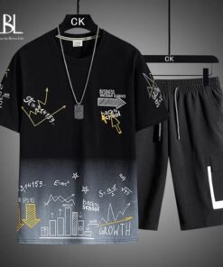 New Mesh Fabrics Short Pant & T-shirt Combo Set