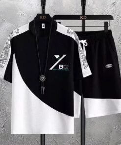 New Mesh Fabrics Short Pant & T-shirt Combo Set