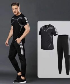 New Mesh Fabrics  Trouser & T-shirt Combo Set