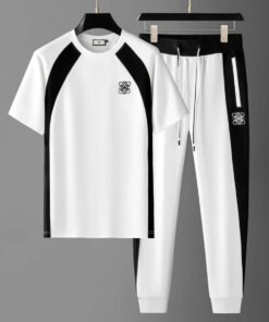 New Mesh Fabrics  Trouser & T-shirt Combo Set