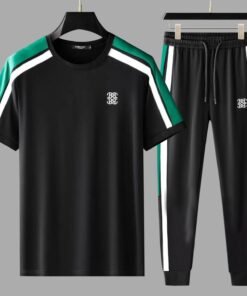 New Mesh Fabrics  Trouser & T-shirt Combo Set