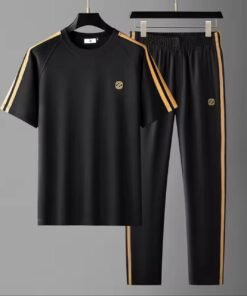 New Mesh Fabrics  Trouser & T-shirt Combo Set