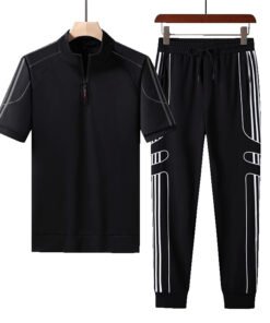 New Mesh Fabrics  Trouser & T-shirt Combo Set