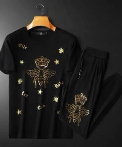 New Mesh Fabrics  Trouser & T-shirt Combo Set