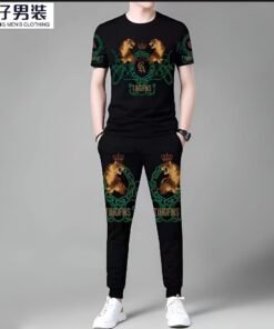 New Mesh Fabrics  Trouser & T-shirt Combo Set