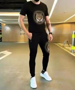 New Mesh Fabrics  Trouser & T-shirt Combo Set