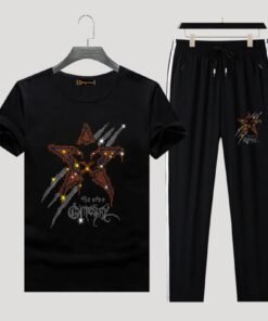 New Mesh Fabrics  Trouser & T-shirt Combo Set