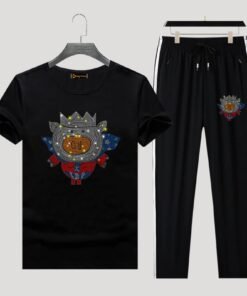 New Mesh Fabrics  Trouser & T-shirt Combo Set