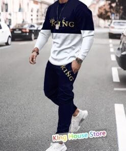 New Mesh Fabrics  Trouser & T-shirt Combo Set