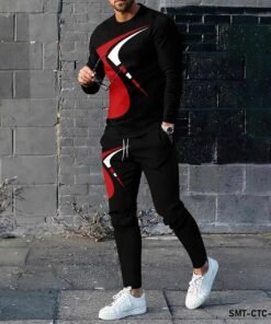 New Mesh Fabrics  Trouser & T-shirt Combo Set